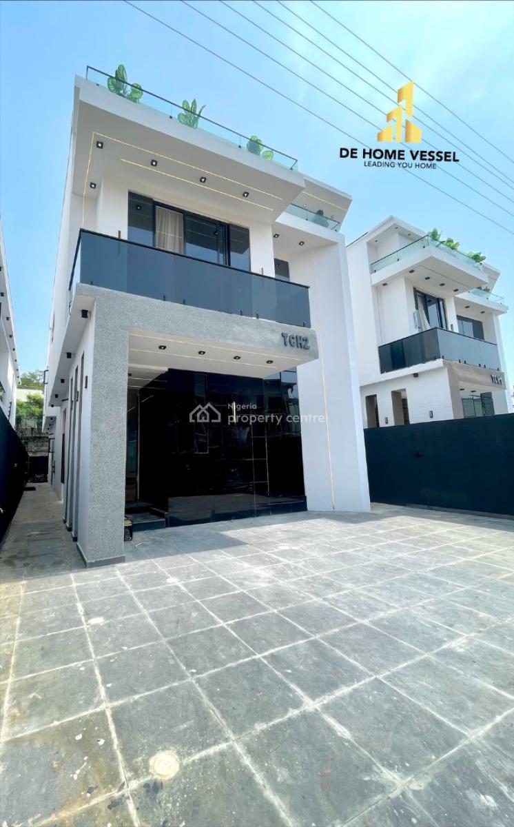 5 Bedroom Luxury Smart Home with Swimming Pool, 2nd Toll Gate, Lekki, Lagos, Detached Duplex for Sale