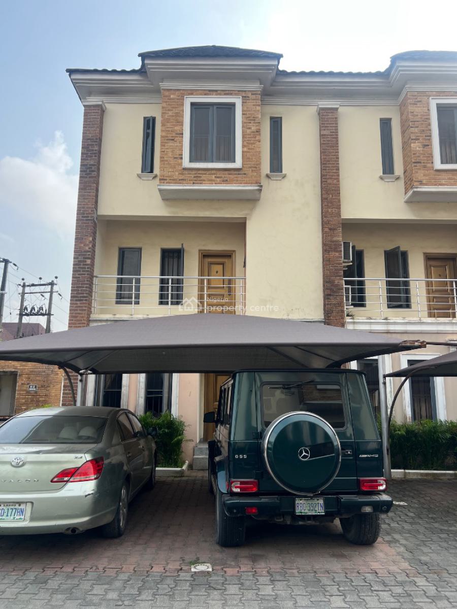 Very Spacious Four Bedroom Terrace Duplex with Bq, Off Chevron Drive, Lekki Phase 1, Lekki, Lagos, Terraced Duplex for Sale