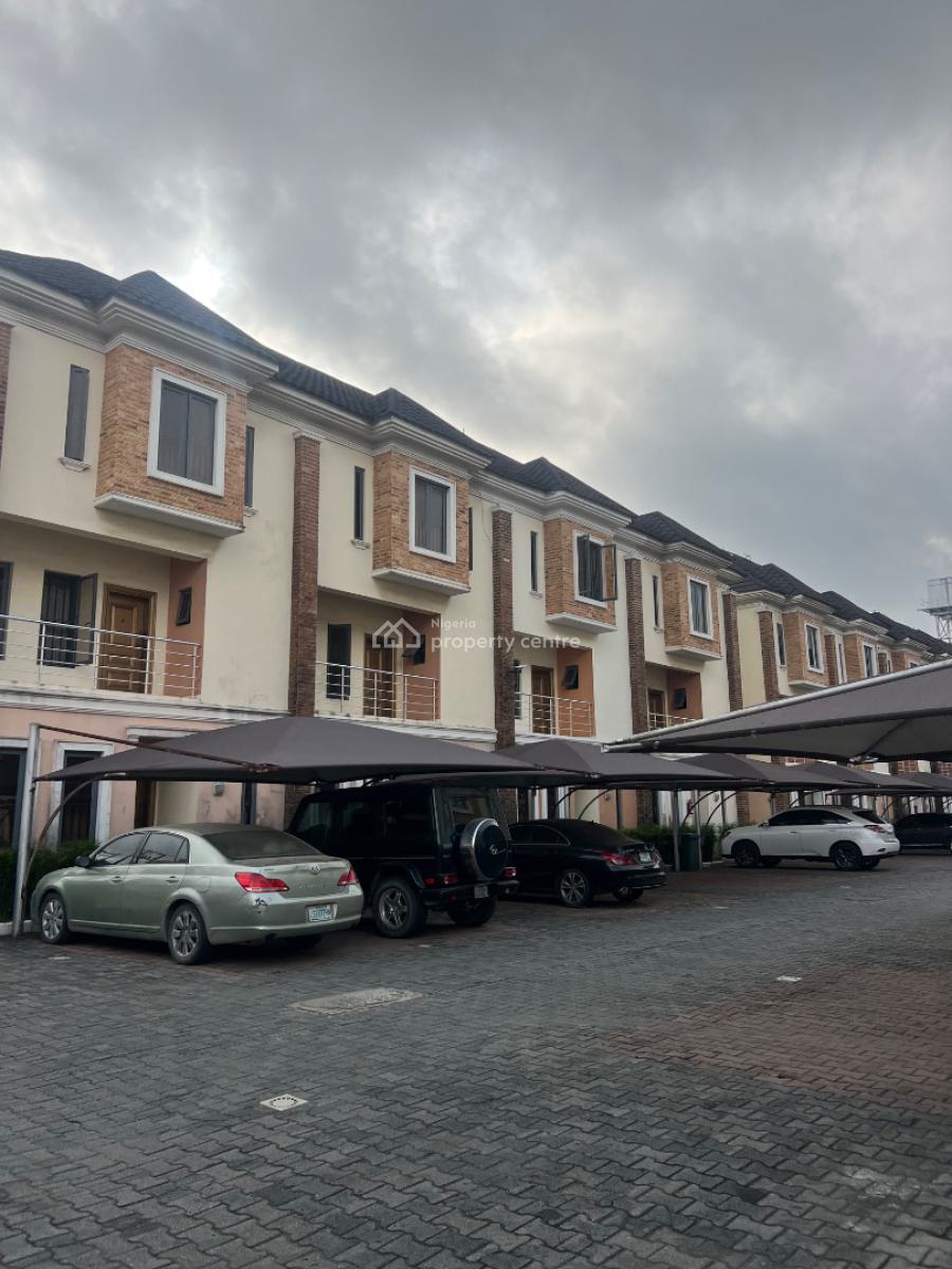Very Spacious Four Bedroom Terrace Duplex with Bq, Off Chevron Drive, Lekki Phase 1, Lekki, Lagos, Terraced Duplex for Sale