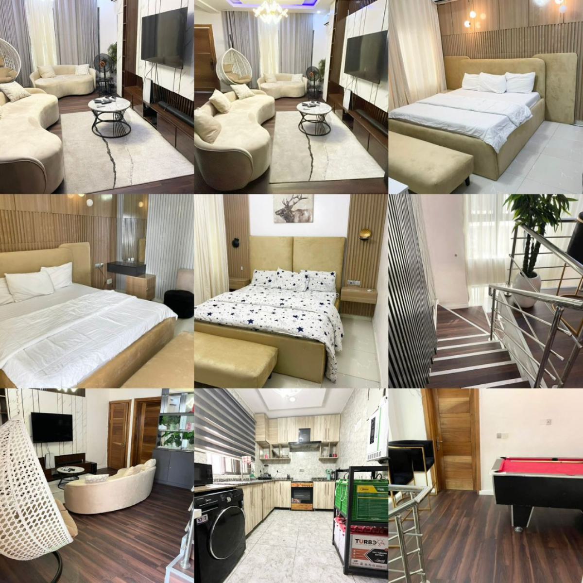 Exquisite 2 Bedroom Terrace Duplex, Ikate, Lekki Phase 1, Lekki, Lagos, Terraced Duplex for Rent