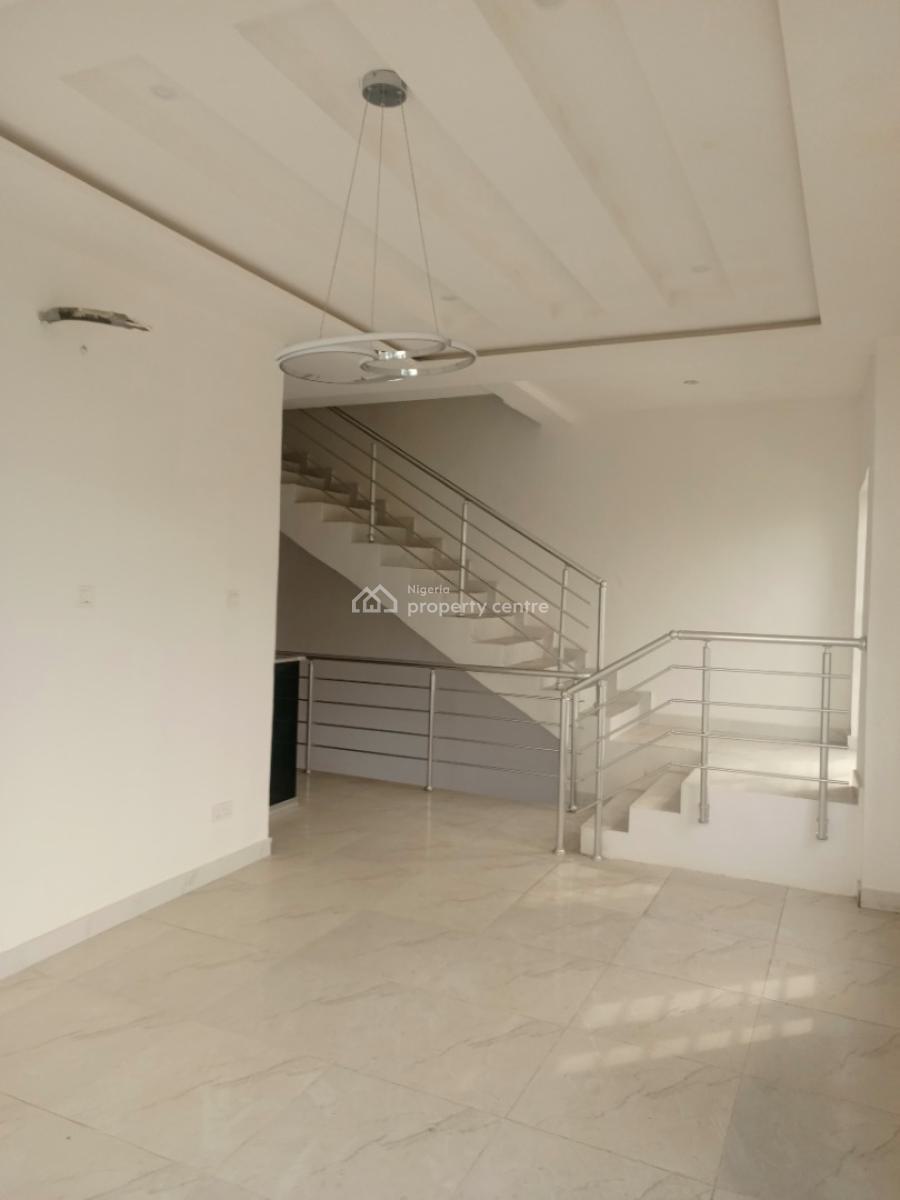 Brand New 4bedroom Semi Detached Duplex with Bq at Igboefon., Engr Murphy Adetoro Street, Alpha Beach Road, Atlantic View Estate, Igbo Efon, Lekki, Lagos, Semi-detached Duplex for Rent