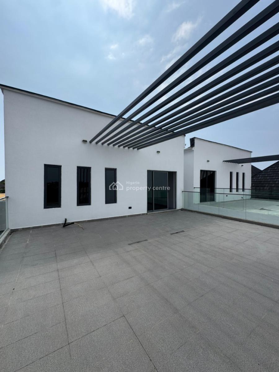 Massive 5 Bedroom Detached Duplex with Swimming Pool, Bq, Rooftop, Less Than 9 Minutes From Film House Cinemas, Lekki, Ikota, Lekki, Lagos, Detached Duplex for Sale