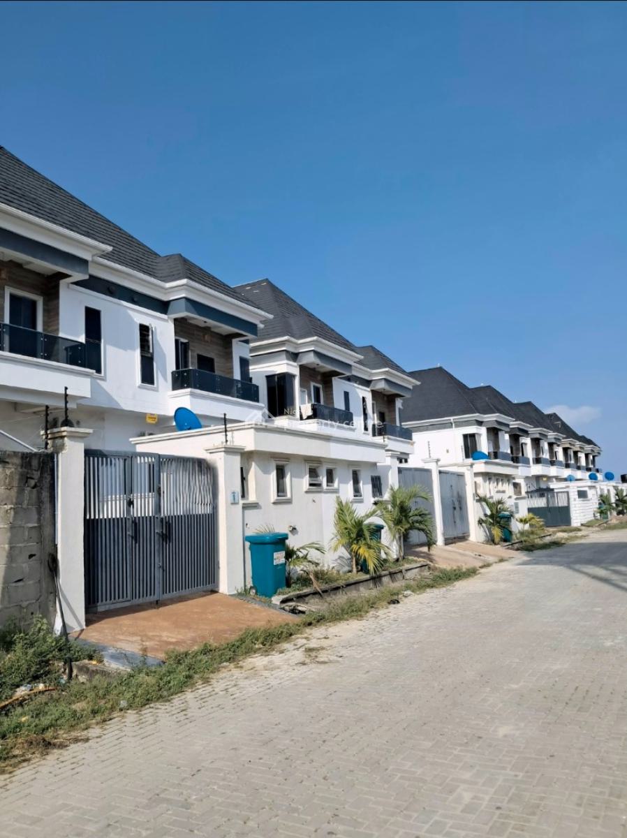 Exquisitely Finished 4-bedroom Semi-detached Duplex with Bq + Gatehous, Orchid Road, Lekki, Lagos, Semi-detached Duplex for Sale