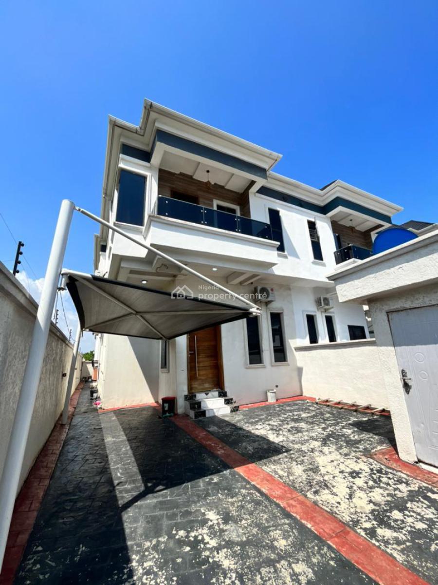 Exquisitely Finished 4-bedroom Semi-detached Duplex with Bq + Gatehous, Orchid Road, Lekki, Lagos, Semi-detached Duplex for Sale