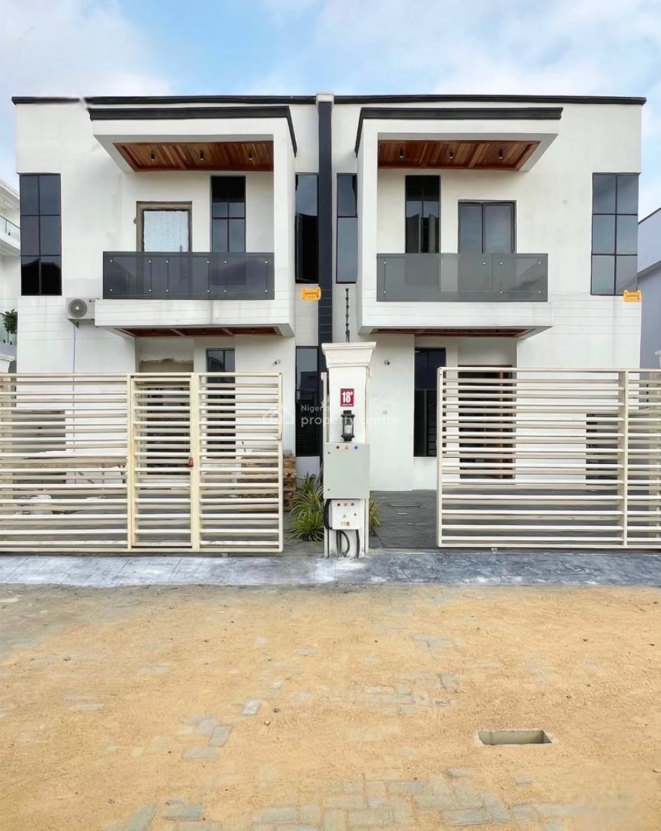 4. Bedroom Spacious Semi Detached Duplex, Chevron, Lekki, Lagos, Semi-detached Duplex for Sale