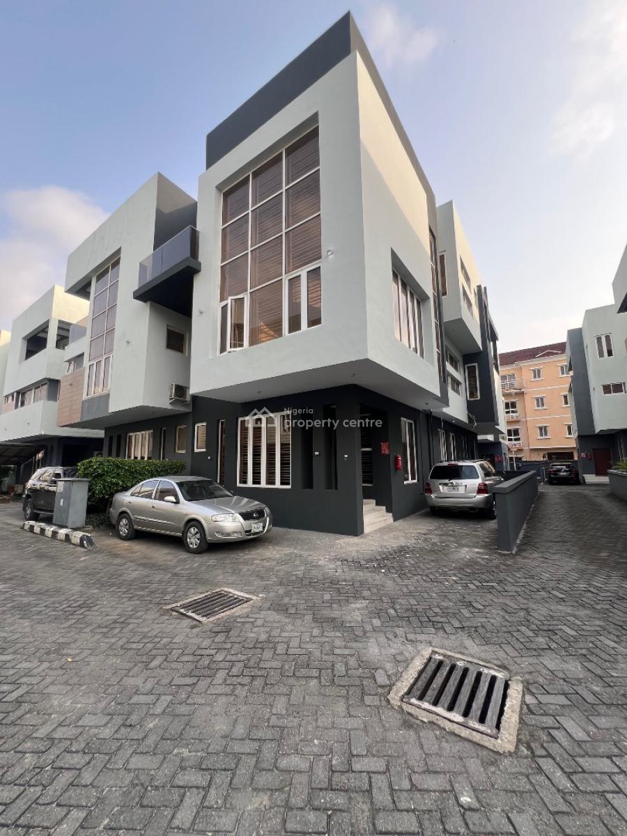 Luxury 5-bedroom Semi Detached Duplex with Bq, Osapa, Lekki, Lagos, Semi-detached Duplex for Sale