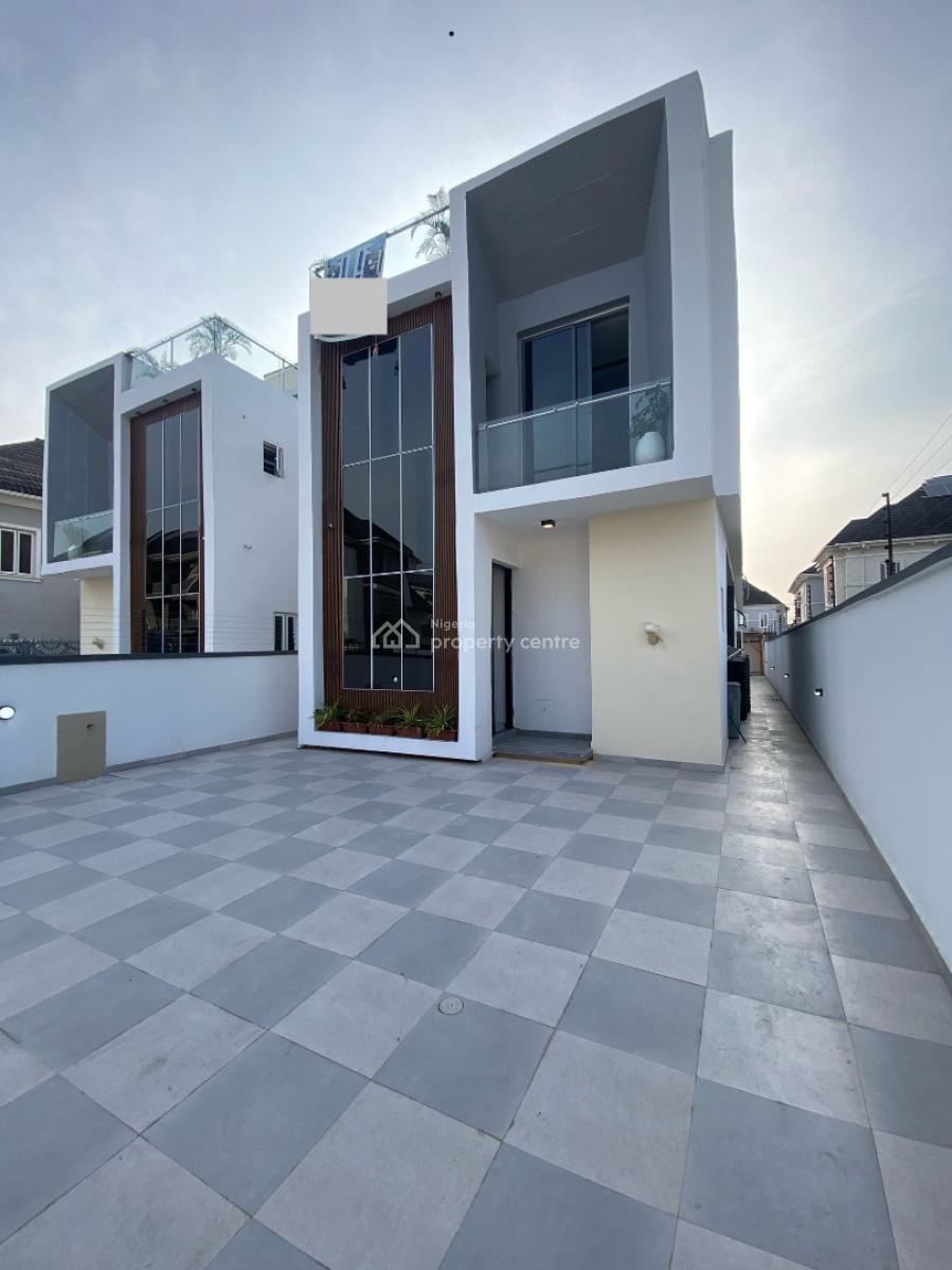 Newly Built 5 Bedroom Contemporary Smart Duplex, Chevron, Lekki, Lagos, Detached Duplex for Sale