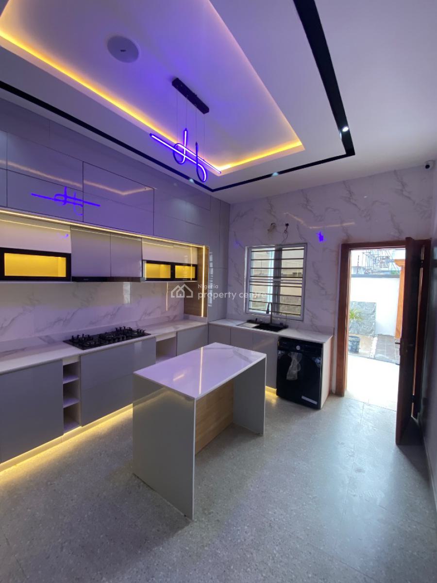 Newly Built 5 Bedroom Contemporary Smart Duplex, Chevron, Lekki, Lagos, Detached Duplex for Sale
