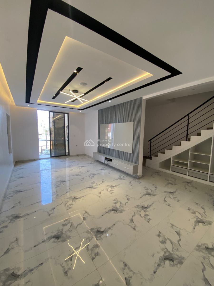 Newly Built 5 Bedroom Contemporary Smart Duplex, Chevron, Lekki, Lagos, Detached Duplex for Sale