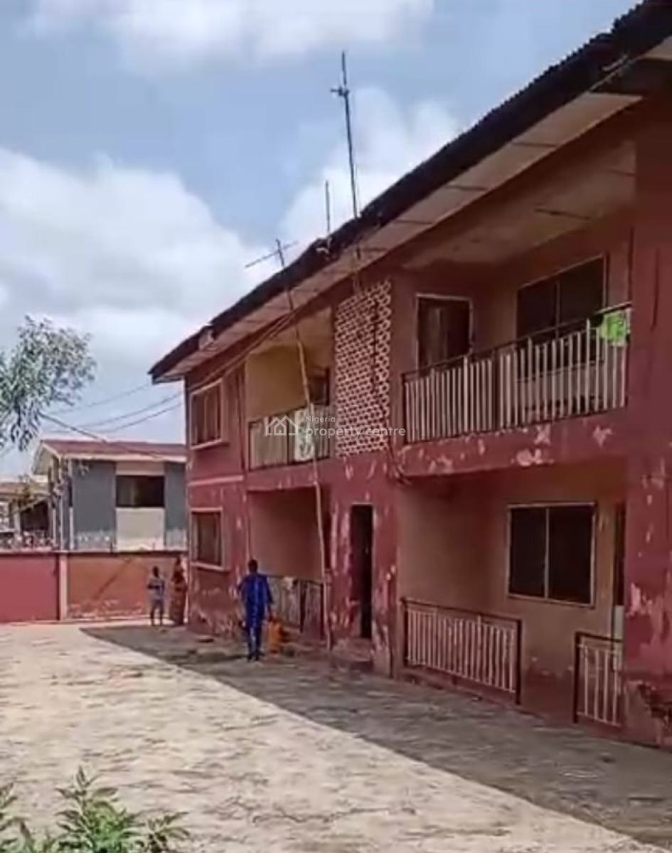4 Units of 3-bedroom Flats + 2 Commercial Shops on Cornerpiece Plot, Off Iwo Road, Alarere, Ibadan, Oyo, Block of Flats for Sale