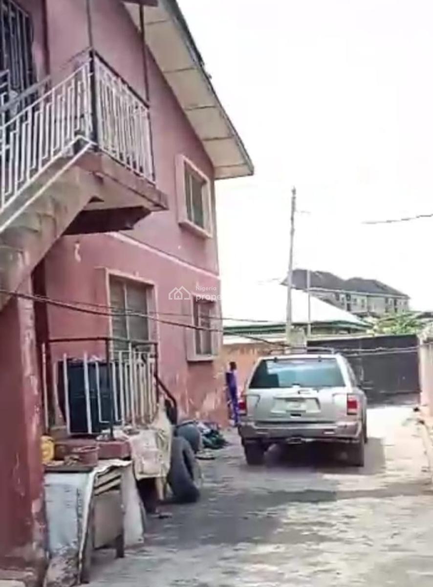 4 Units of 3-bedroom Flats + 2 Commercial Shops on Cornerpiece Plot, Off Iwo Road, Alarere, Ibadan, Oyo, Block of Flats for Sale