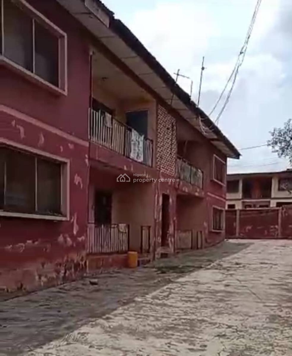 4 Units of 3-bedroom Flats + 2 Commercial Shops on Cornerpiece Plot, Off Iwo Road, Alarere, Ibadan, Oyo, Block of Flats for Sale