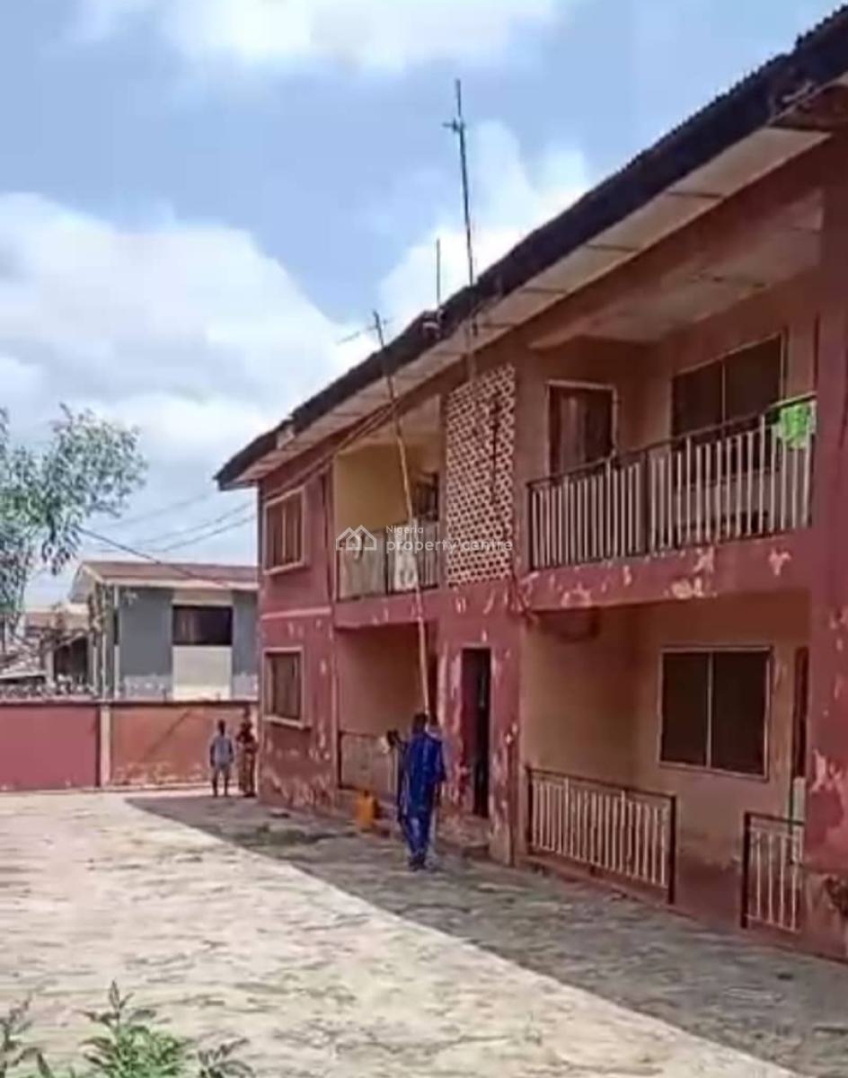 4 Units of 3-bedroom Flats + 2 Commercial Shops on Cornerpiece Plot, Off Iwo Road, Alarere, Ibadan, Oyo, Block of Flats for Sale