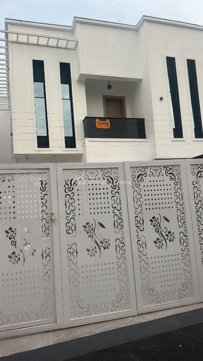Newly Built 5 Bedroom Fully Detached Duplex with a Room  Bq, Secured Estate in Omole Phase1, Omole Phase 1, Ikeja, Lagos, Detached Duplex for Sale