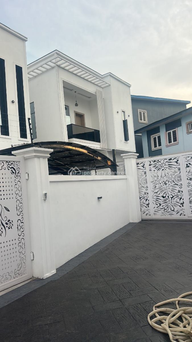 Newly Built 5 Bedroom Fully Detached Duplex with a Room  Bq, Secured Estate in Omole Phase1, Omole Phase 1, Ikeja, Lagos, Detached Duplex for Sale