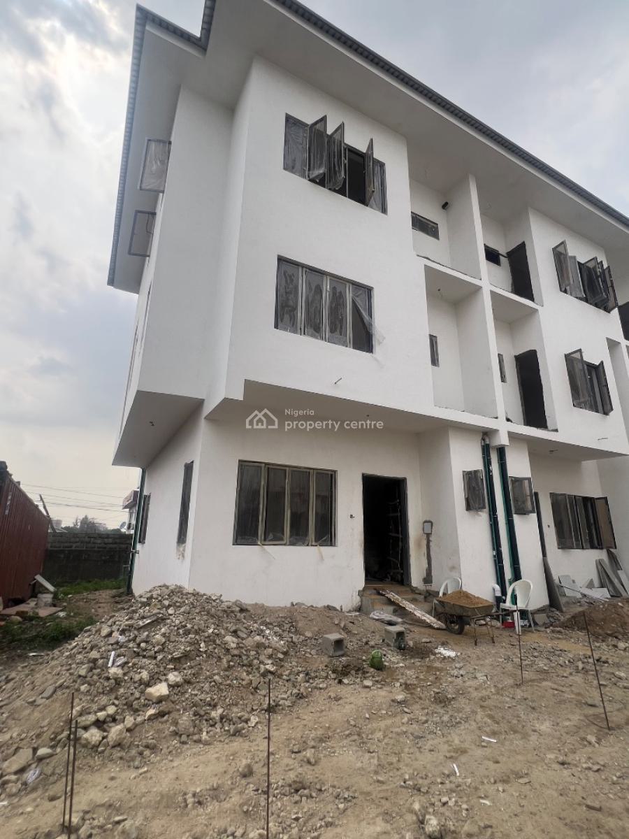 Corner Piece 4 Bedrooms Terraces with a Study and 1 Maids Room., Opebi, Ikeja, Lagos, Terraced Duplex for Sale