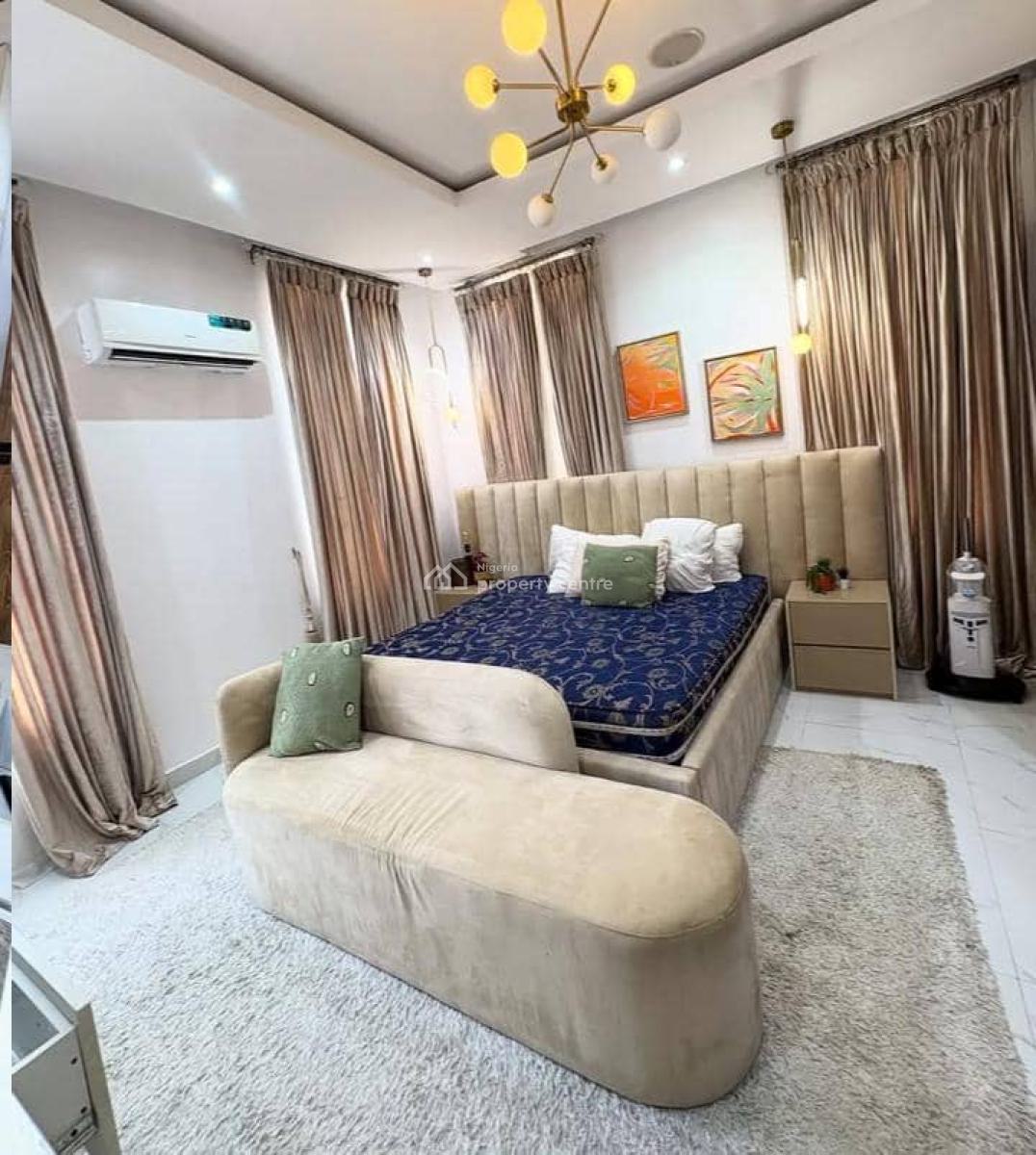 Fully Furnished 2 Bedroom Apartment with 24hrs Light and Good Road, Ikate Elegushi, Lekki, Lagos, House for Rent