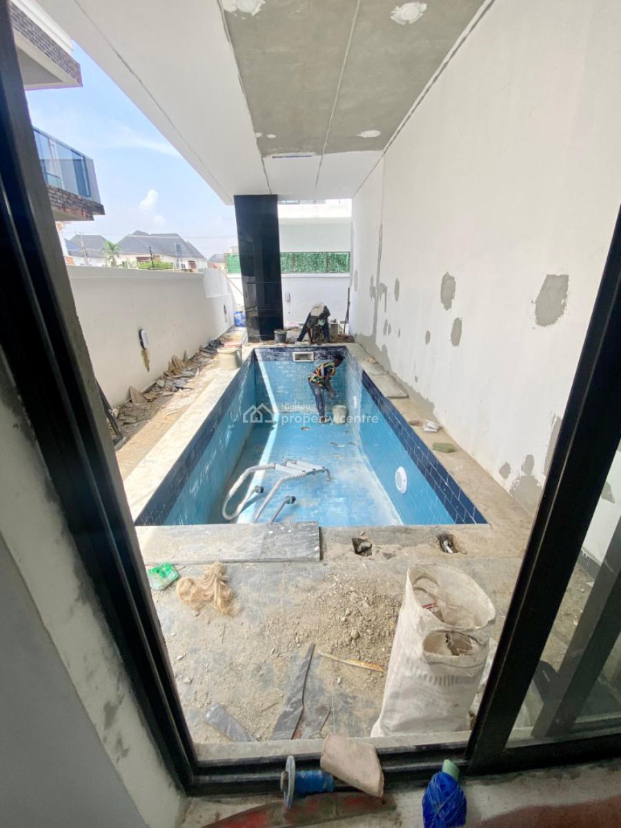 5 Bedroom Fully Detached Duplex with Bq and Pool Available, Ikota, Lekki, Lagos, Detached Duplex for Sale