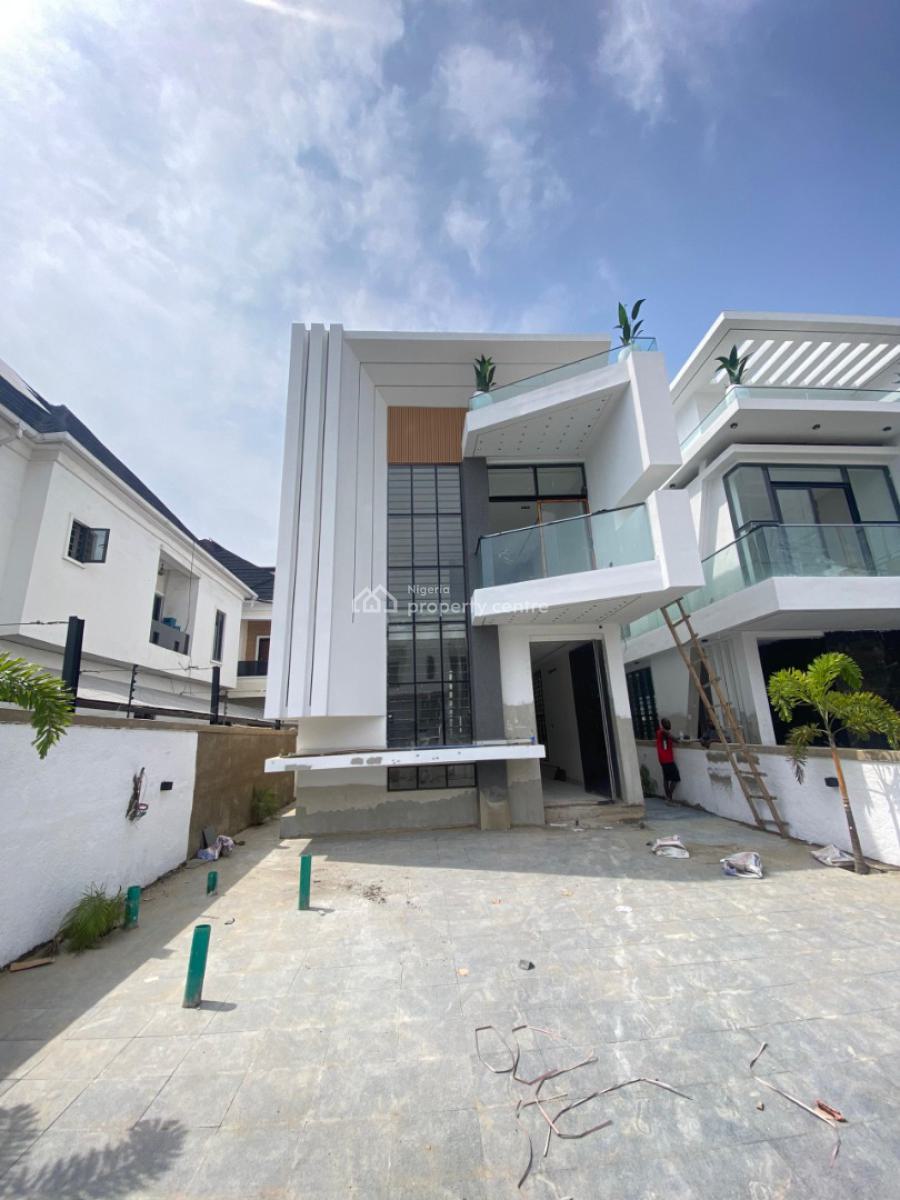 5 Bedroom Fully Detached Duplex with Bq and Pool, Ikota, Lekki, Lagos, Detached Duplex for Sale