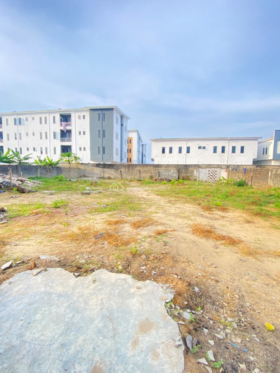 Developers Delight! 909sqm Fenced and Gated Land, Lekki Scheme 2, Abraham Adesanya, Ajah, Lagos, Residential Land for Sale