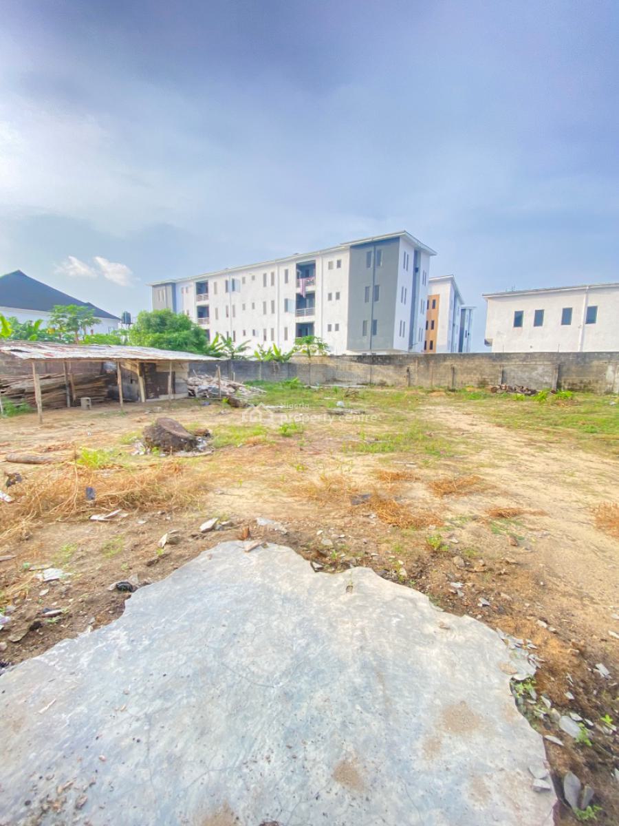 Developers Delight! 909sqm Fenced and Gated Land, Lekki Scheme 2, Abraham Adesanya, Ajah, Lagos, Residential Land for Sale