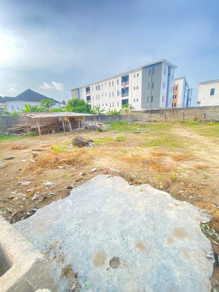 Developers Delight! 909sqm Fenced and Gated Land, Lekki Scheme 2, Abraham Adesanya, Ajah, Lagos, Residential Land for Sale