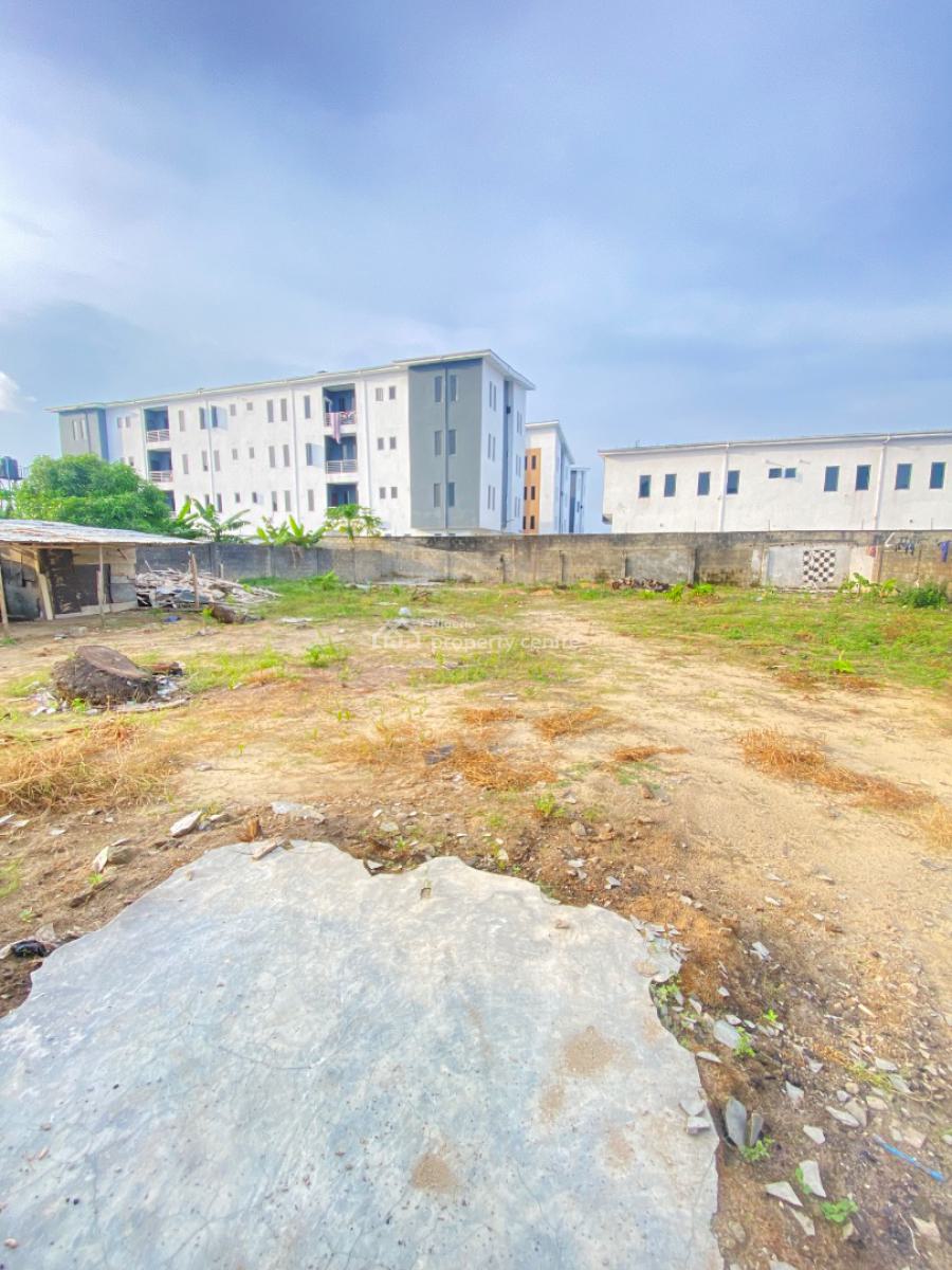 Developers Delight! 909sqm Fenced and Gated Land, Lekki Scheme 2, Abraham Adesanya, Ajah, Lagos, Residential Land for Sale