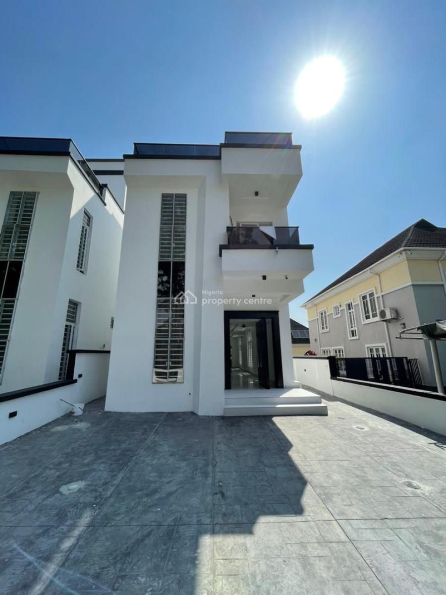 Spacious 5 Bedrooms Fully Detached Duplex with Swimming Pool, Bq, Ikota, Lekki, Lagos, Detached Duplex for Sale