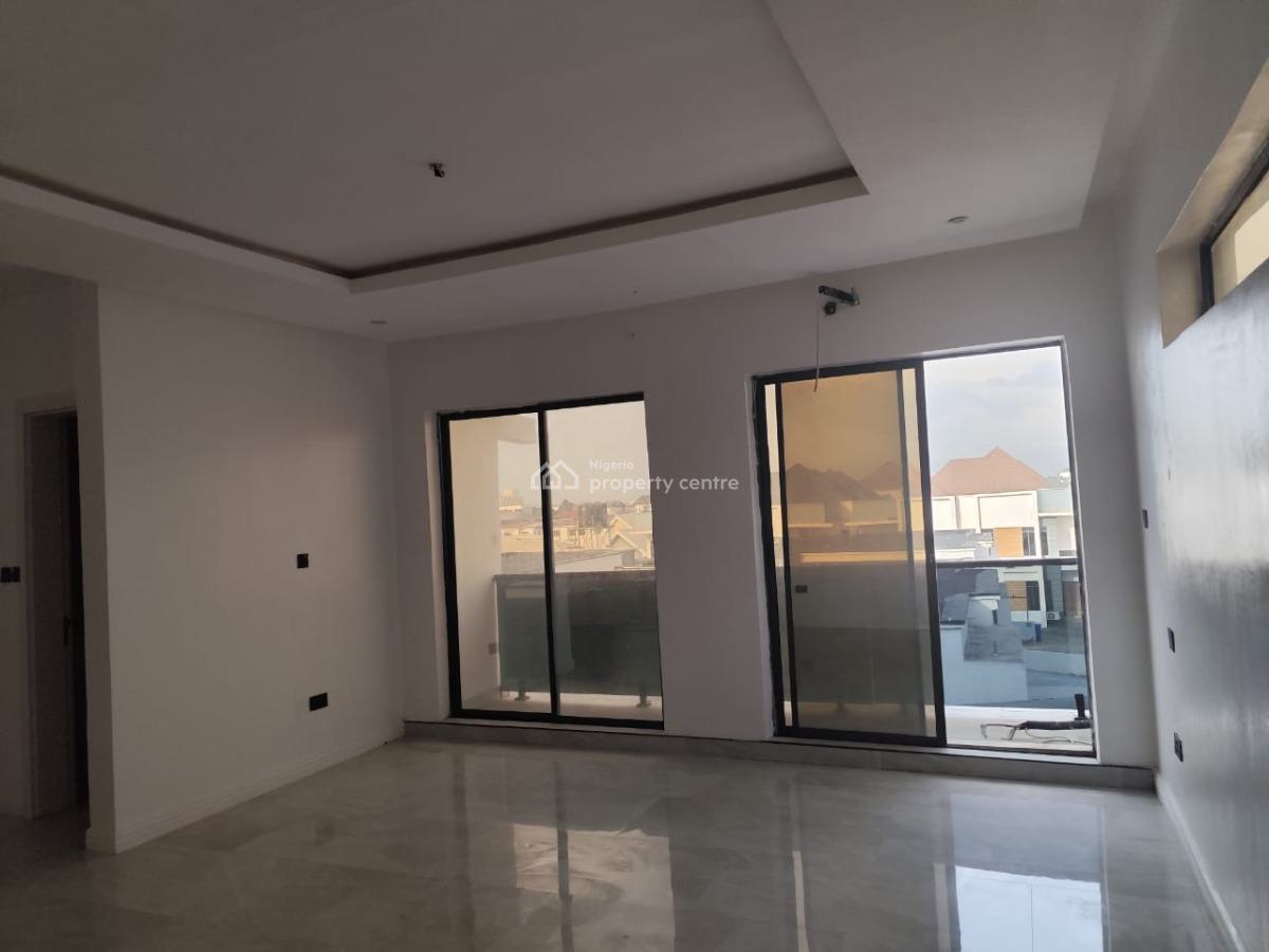 Brand New 4bedroom Terrace with Bq Secured Area, Secured Street Main, Ologolo, Lekki, Lagos, Terraced Duplex for Rent