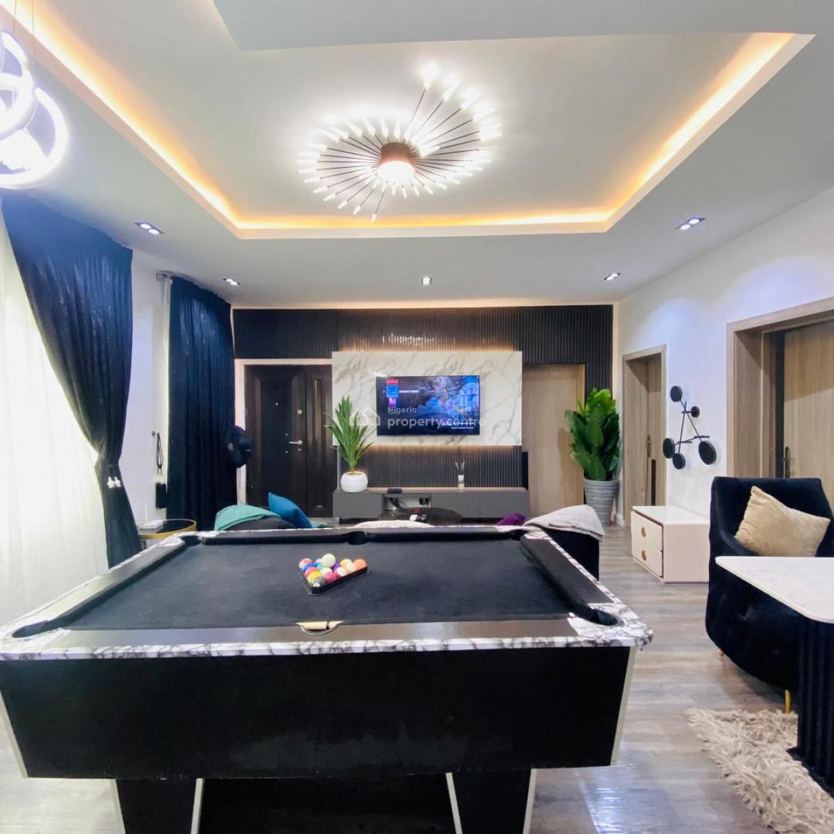 Cyberville 2 Bedroom Apartment, Ikate Lekki, Lekki, Lagos, Mini Flat (room and Parlour) Short Let