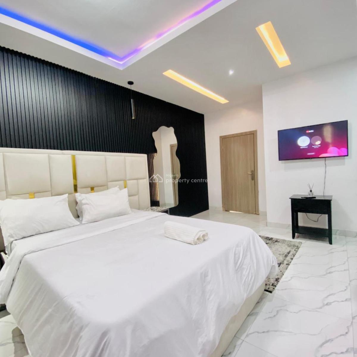 Cyberville 2 Bedroom Apartment, Ikate Lekki, Lekki, Lagos, Mini Flat (room and Parlour) Short Let