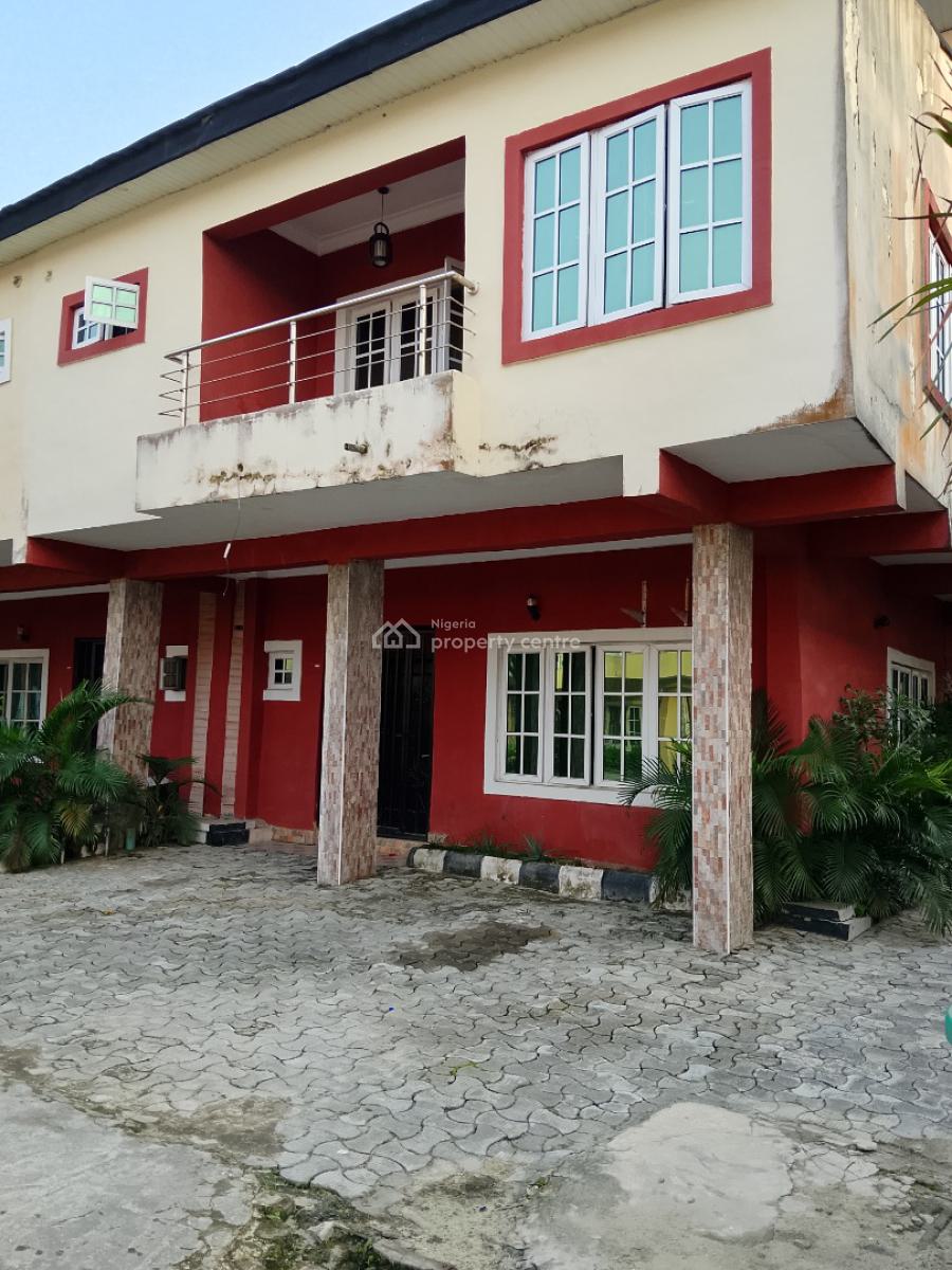3bedroom Terrace Duplex with Bq, Swimming Pool,gym,24hrs Security,etc, Lekki Gardens Horizon3 Estate By Lbs After Abraham Adesoya, Ajah, Lagos, Terraced Duplex for Rent