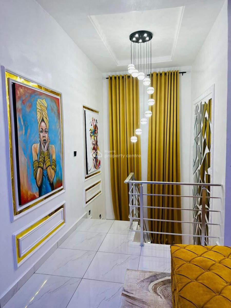 Luxury 4 Bedroom Fully Detached Duplex with Ps5, and Self Compound., Lekki, Lagos, Flat / Apartment Short Let