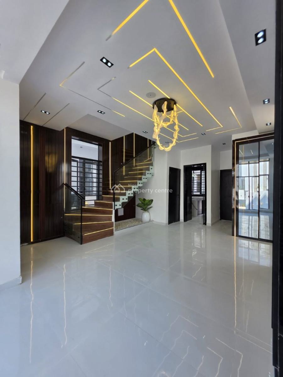 Executive Luxurious 4-bedrooms Deluxe Fully Detached Triplex with Bq, Ajah, Lekki, Lagos, Detached Duplex for Sale