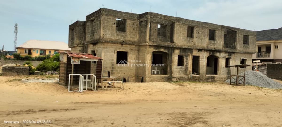 Uncompleted 4-unit 2-bedroom Flats + 4 Room & Parlour Units, Awoyaya, Ibeju Lekki, Lagos, Flat / Apartment for Sale