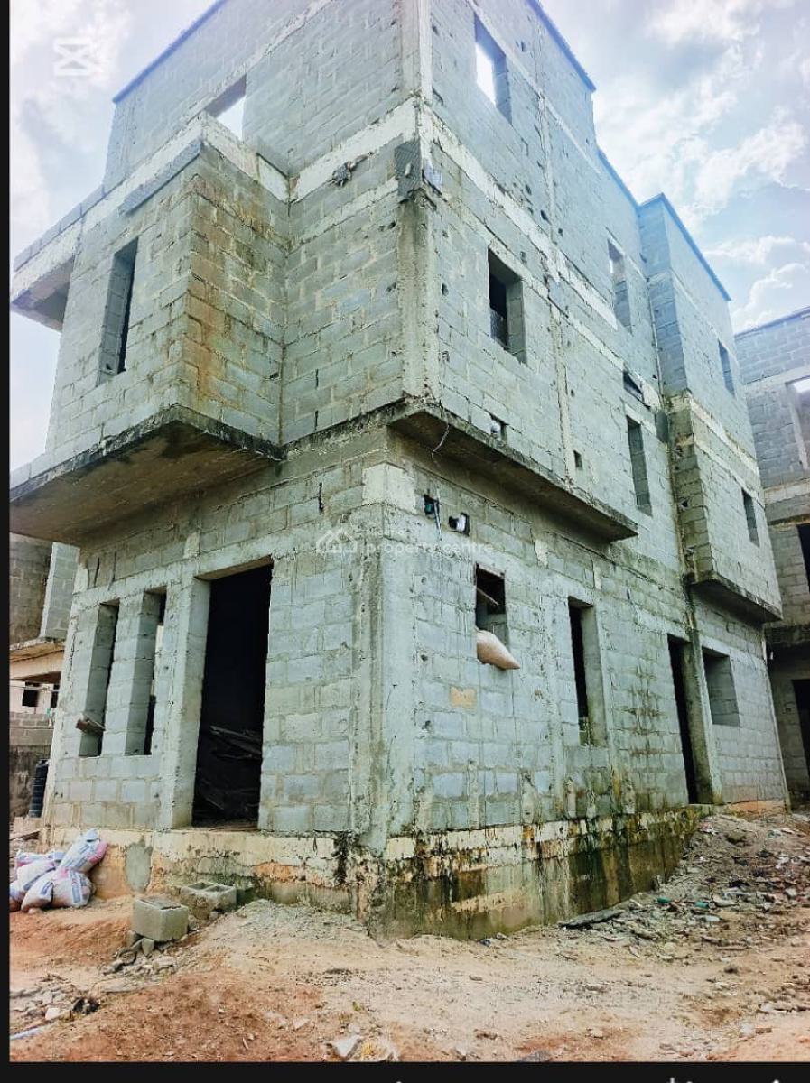 Uncompleted 4 Bedroom Duplex + Bq, Abule Egba, New Oko-oba, Agege, Lagos, Detached Duplex for Sale