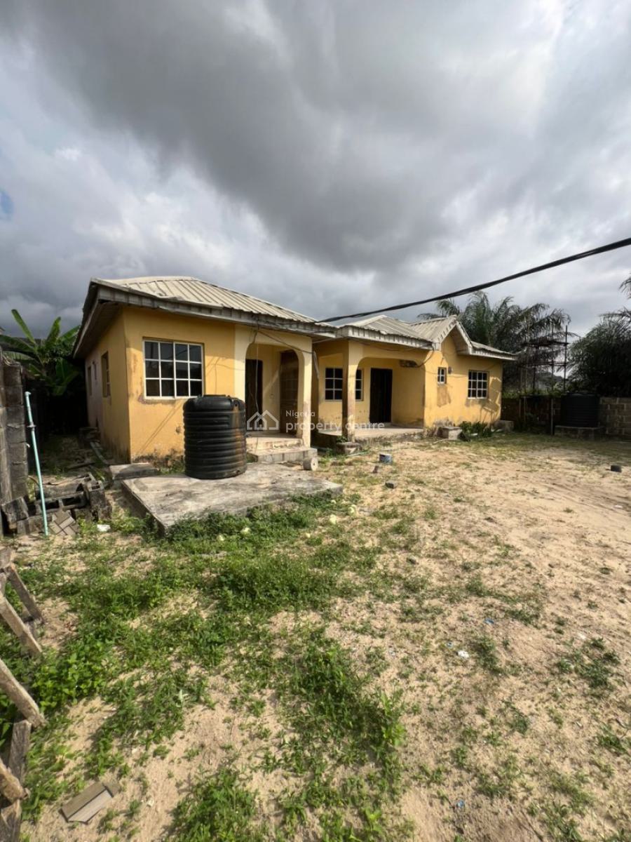 2brm Bungalow with a Mini Flat Sitting on a Plot of Land, Ogunfayo Ibeju-lekki After Mayfare Garden, Ibeju Lekki, Lagos, Block of Flats for Sale