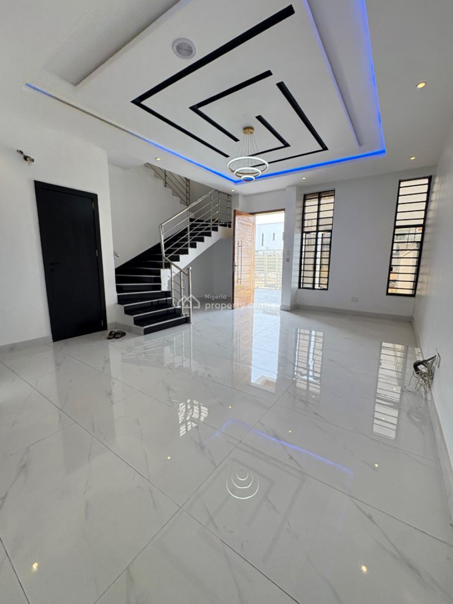 4 Bedroom Semi Detached Duplex with Bq, Chevron, Lekki, Lagos, Semi-detached Duplex for Sale