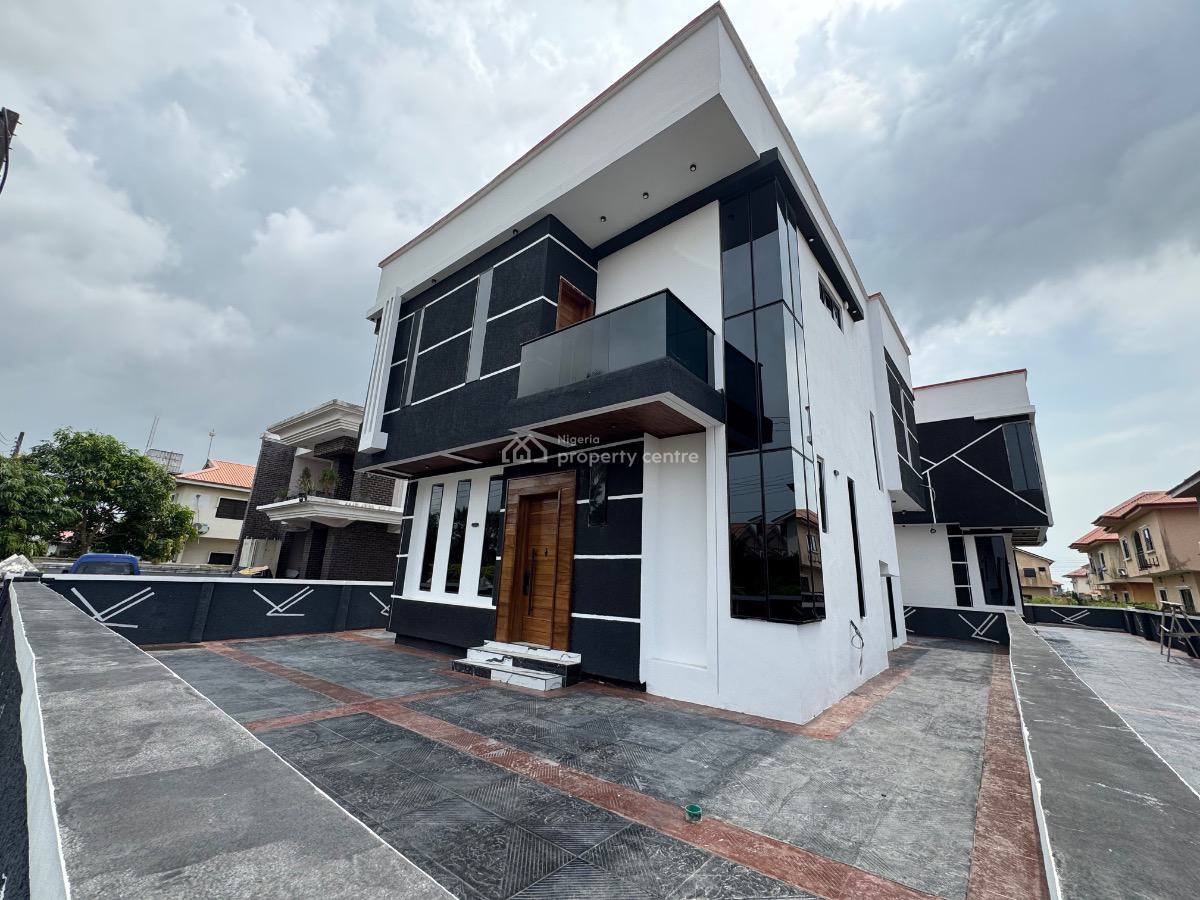 a Brand New 4 Bedroom Fully Detached Duplex with Bq, Crown Estate, Sangotedo, Ajah, Lagos, Detached Duplex for Sale