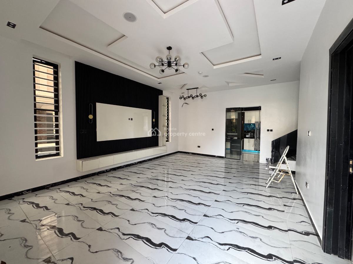 a Brand New 4 Bedroom Fully Detached Duplex with Bq, Crown Estate, Sangotedo, Ajah, Lagos, Detached Duplex for Sale