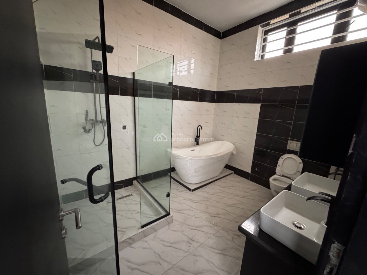 a Brand New 4 Bedroom Fully Detached Duplex with Bq, Crown Estate, Sangotedo, Ajah, Lagos, Detached Duplex for Sale