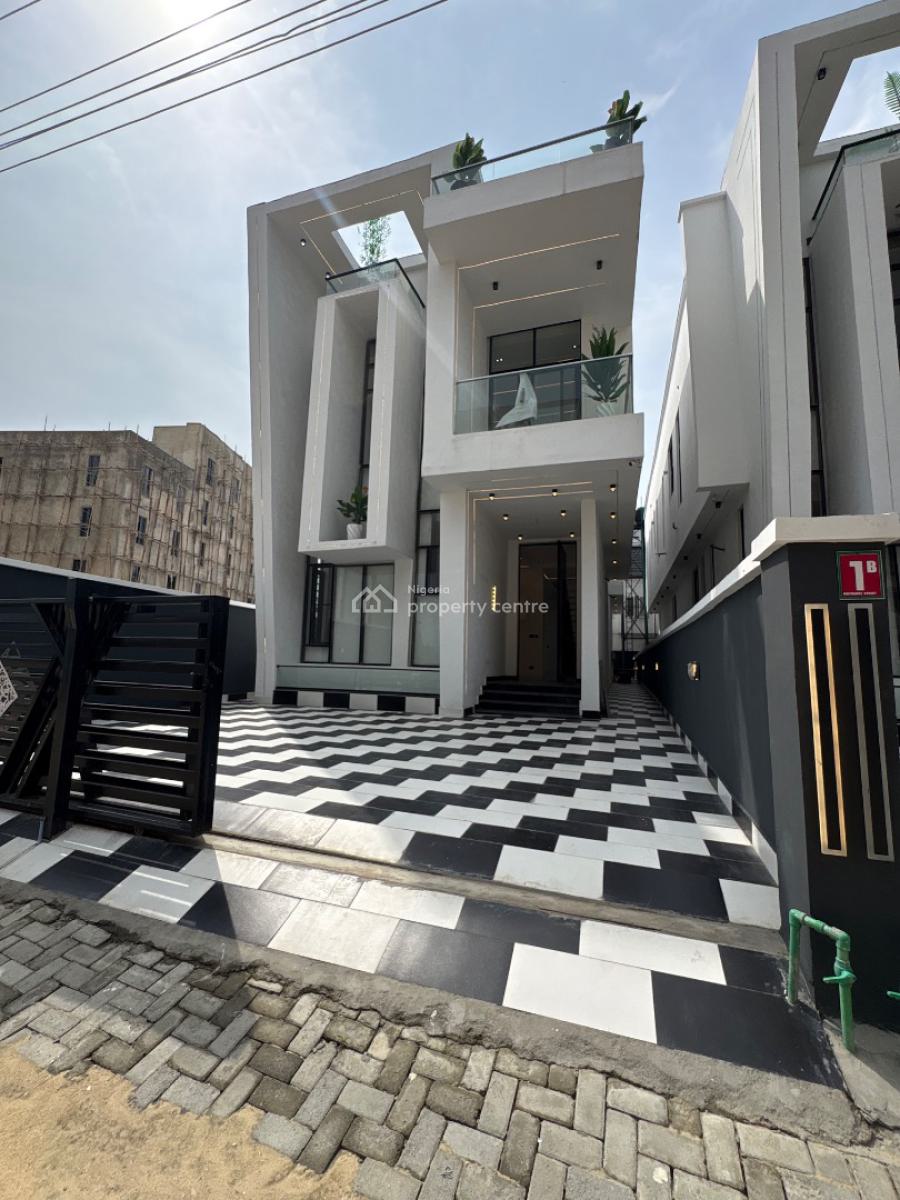 5 Bedroom Fully Detached Duplex with Bq, Chevron, Lekki, Lagos, Detached Duplex for Sale
