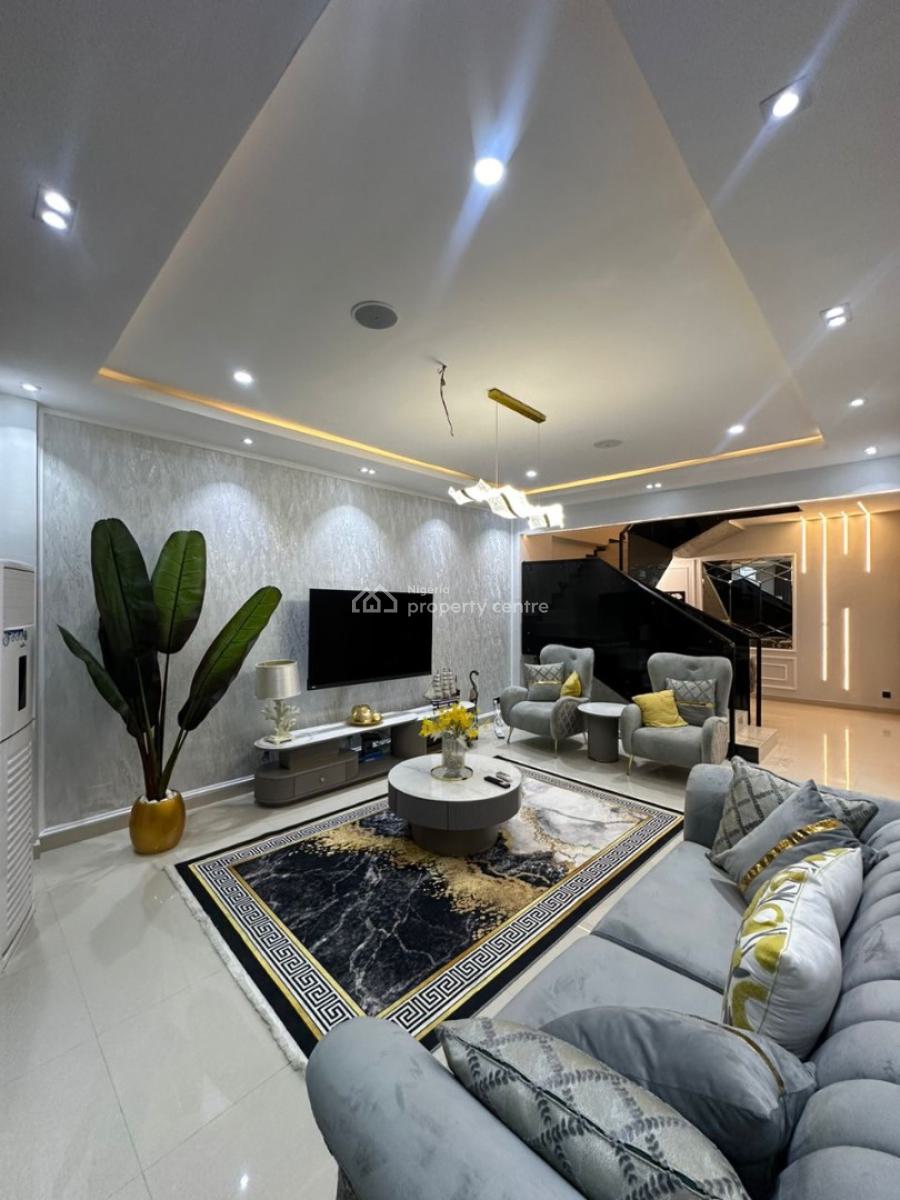 Luxuriously Furnished 3 Bedroom Maisonette, Phase 2, Osborne, Ikoyi, Lagos, Terraced Duplex for Rent