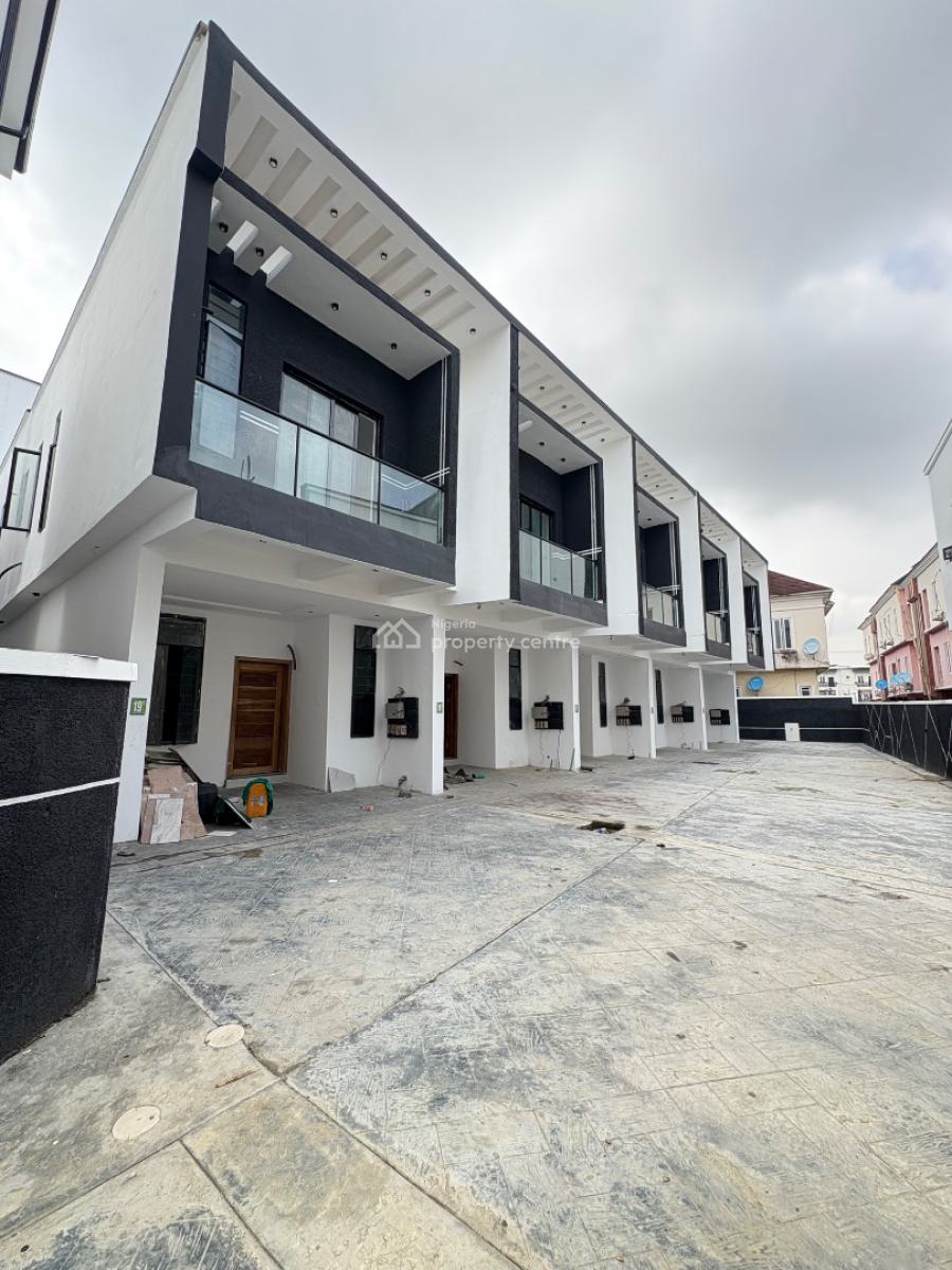 4 Bedroom Terrace Duplex, Chevron, Ajah, Lagos, Terraced Duplex for Sale
