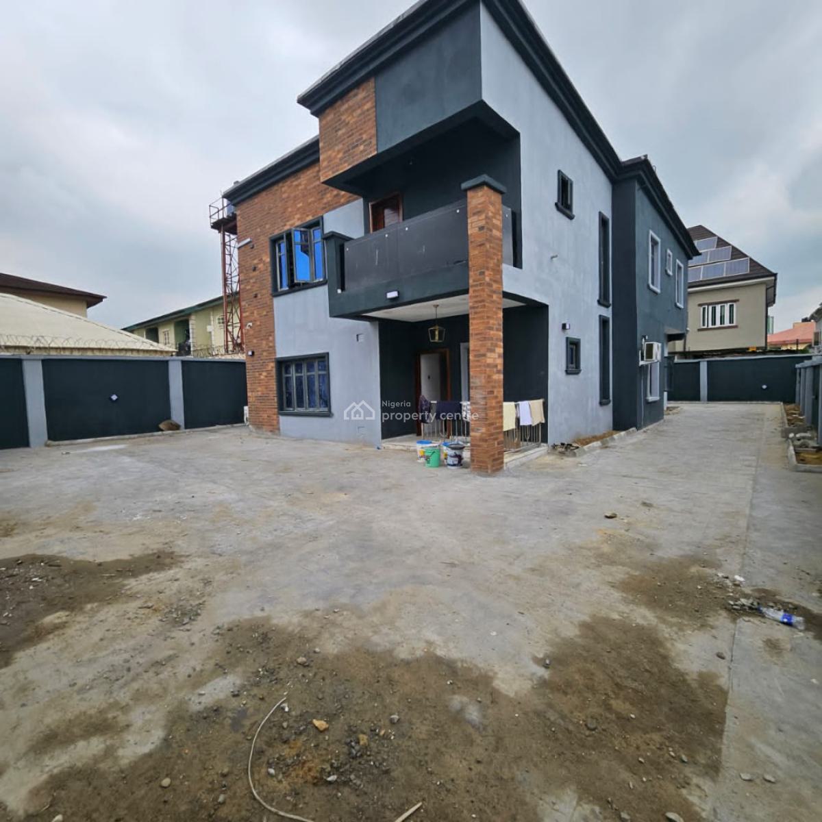 Brand New Fully Detached Duplex with Bq, Gra Phase 2, Magodo, Lagos, Detached Duplex for Rent