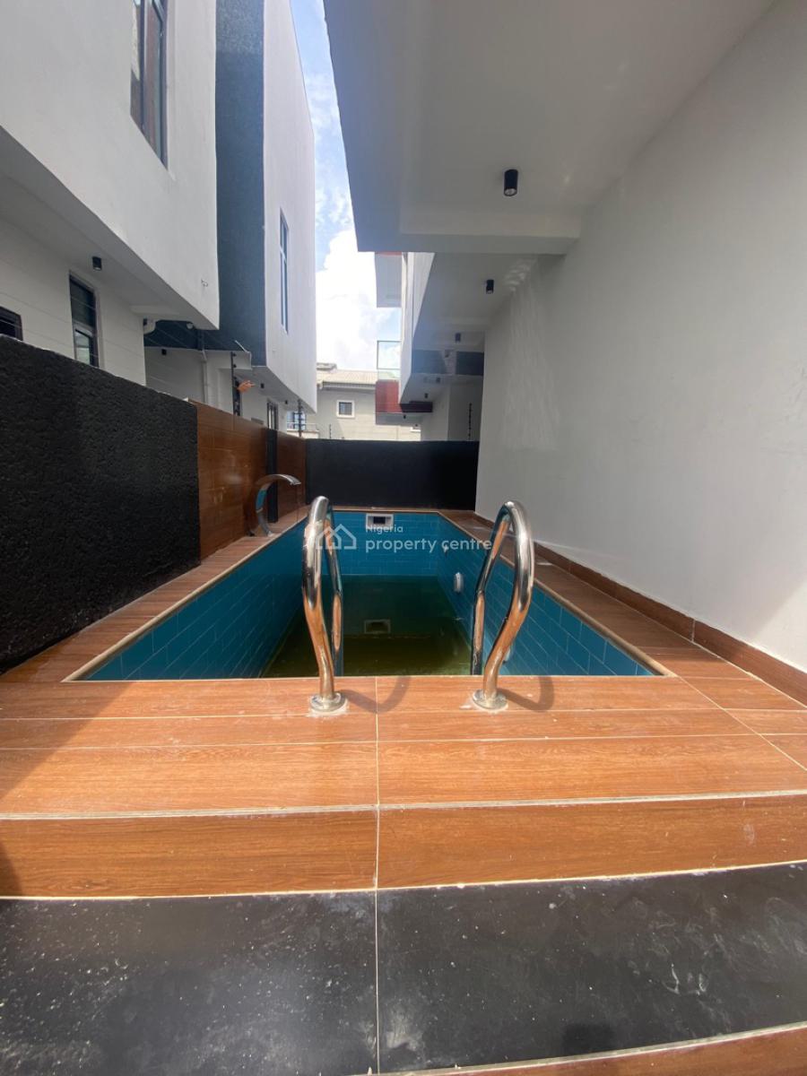 5 Bedroom Semi Detached Duplex with Bq & Pool, Lekki Phase 1, Lekki, Lagos, Semi-detached Duplex for Sale