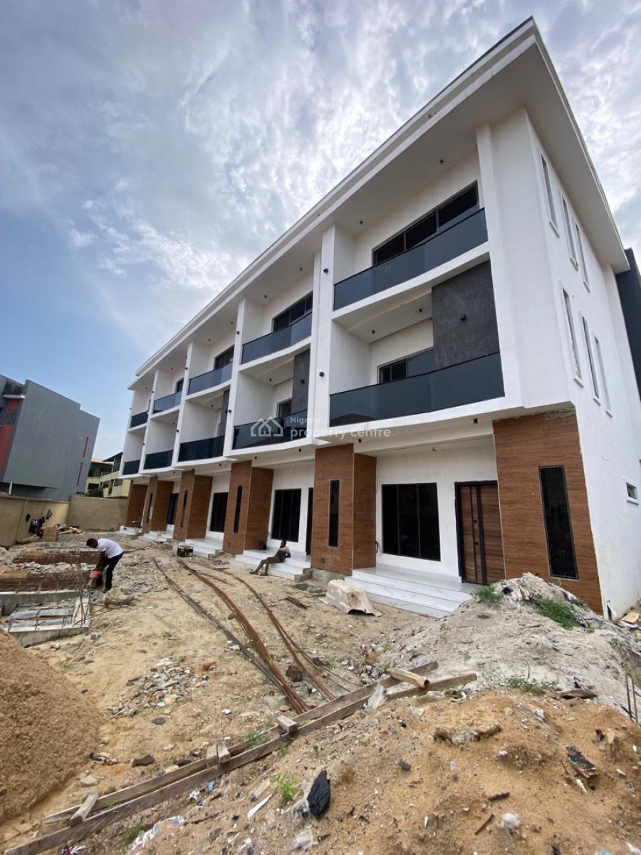 4 Bedroom Terraced Duplex with Bq, Lekki Phase 1, Lekki, Lagos, Terraced Duplex for Sale