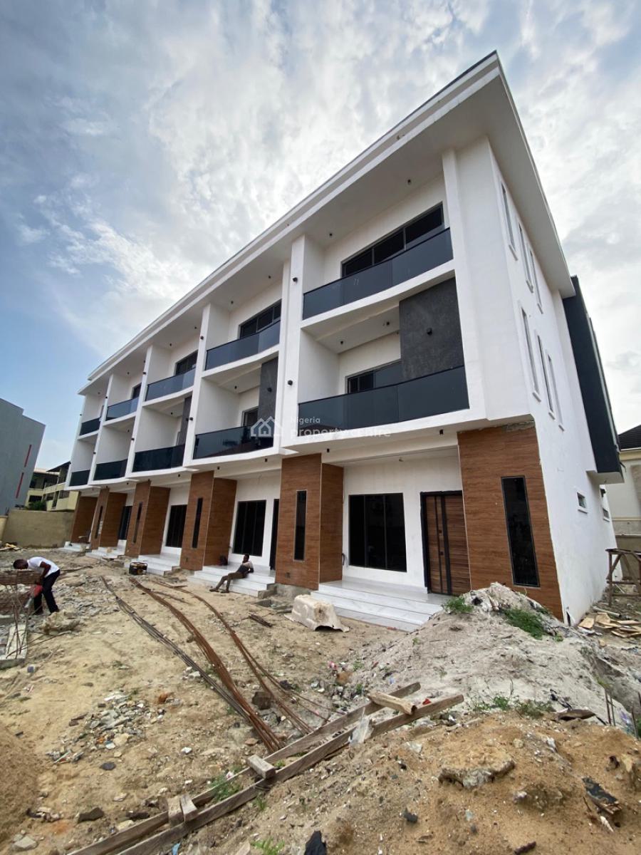 4 Bedroom Terraced Duplex with Bq, Lekki Phase 1, Lekki, Lagos, Terraced Duplex for Sale