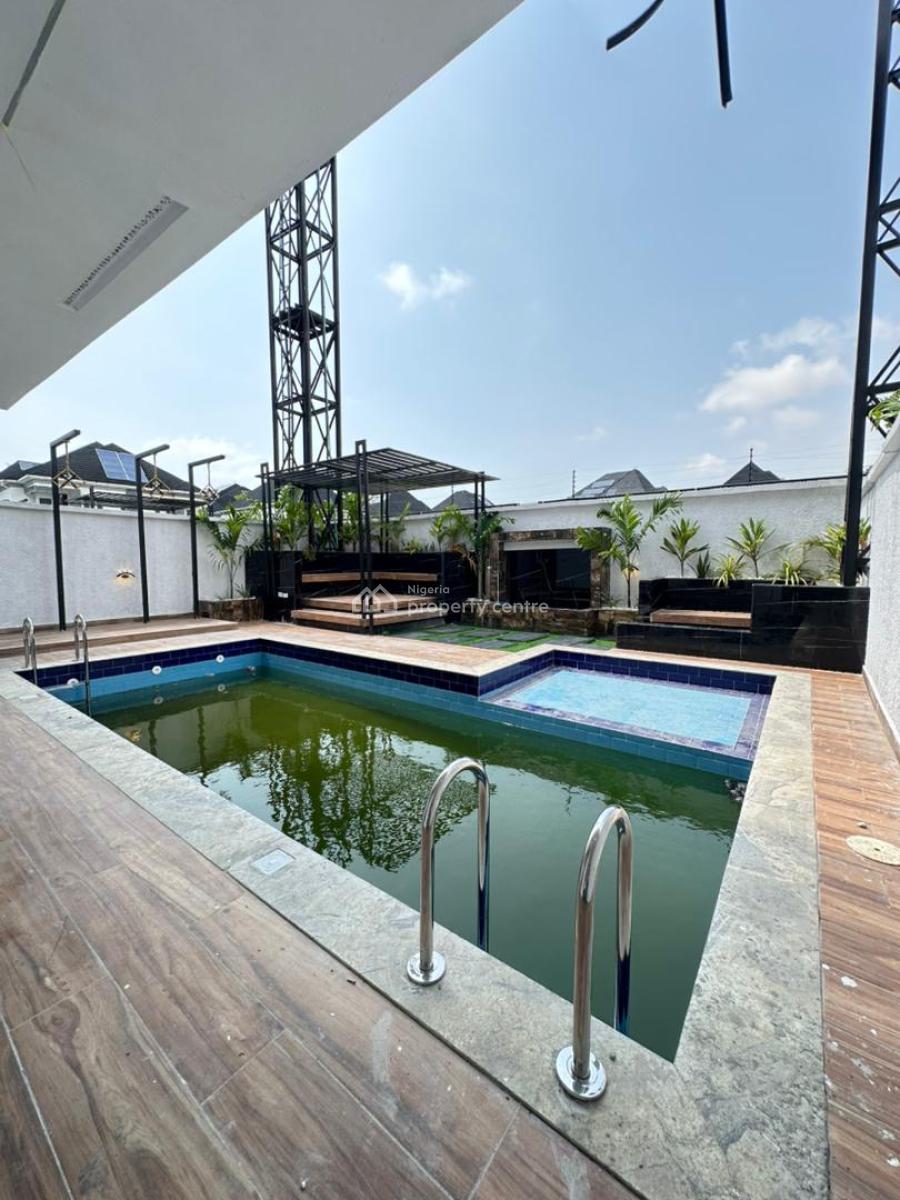 Massive Luxury 6 Bedroom Detached Duplex with a Swimming Pool, Chevron Drive, Lekki, Lagos, Detached Duplex for Sale