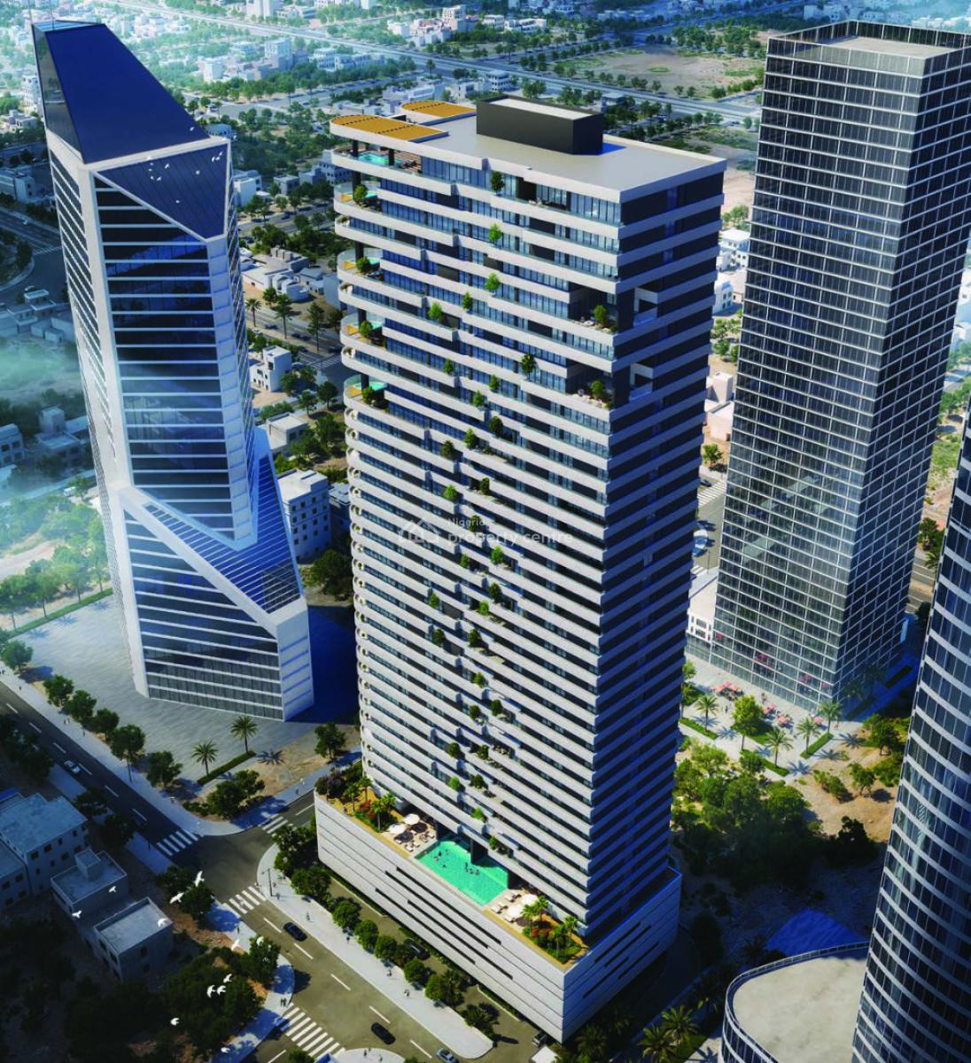 The Pink Star --- Iconic Oceanfront Residences & Investment High-rise, Eko Atlantic City, Lagos, Flat / Apartment for Sale